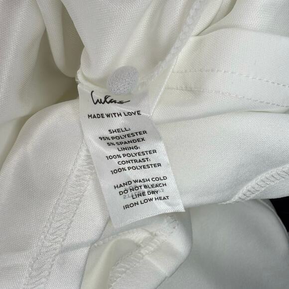 Lulus Confident Cutie White Tie Back
Sleeveless Mini Dress Size M - Picture 11 of 11